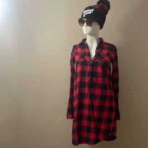 Flannel dress